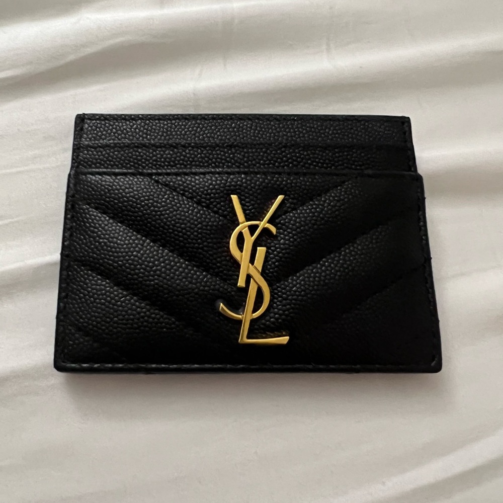 MINT CONDITION YSL CARDHOLDER